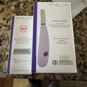 Michael Todd sonicsmooth dermaplaning and exfoliation system